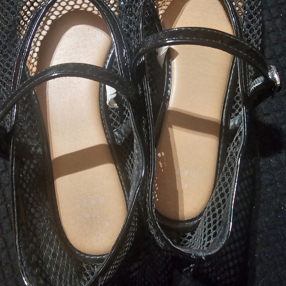a new day Black Mesh Flats - Picture 2 of 4
